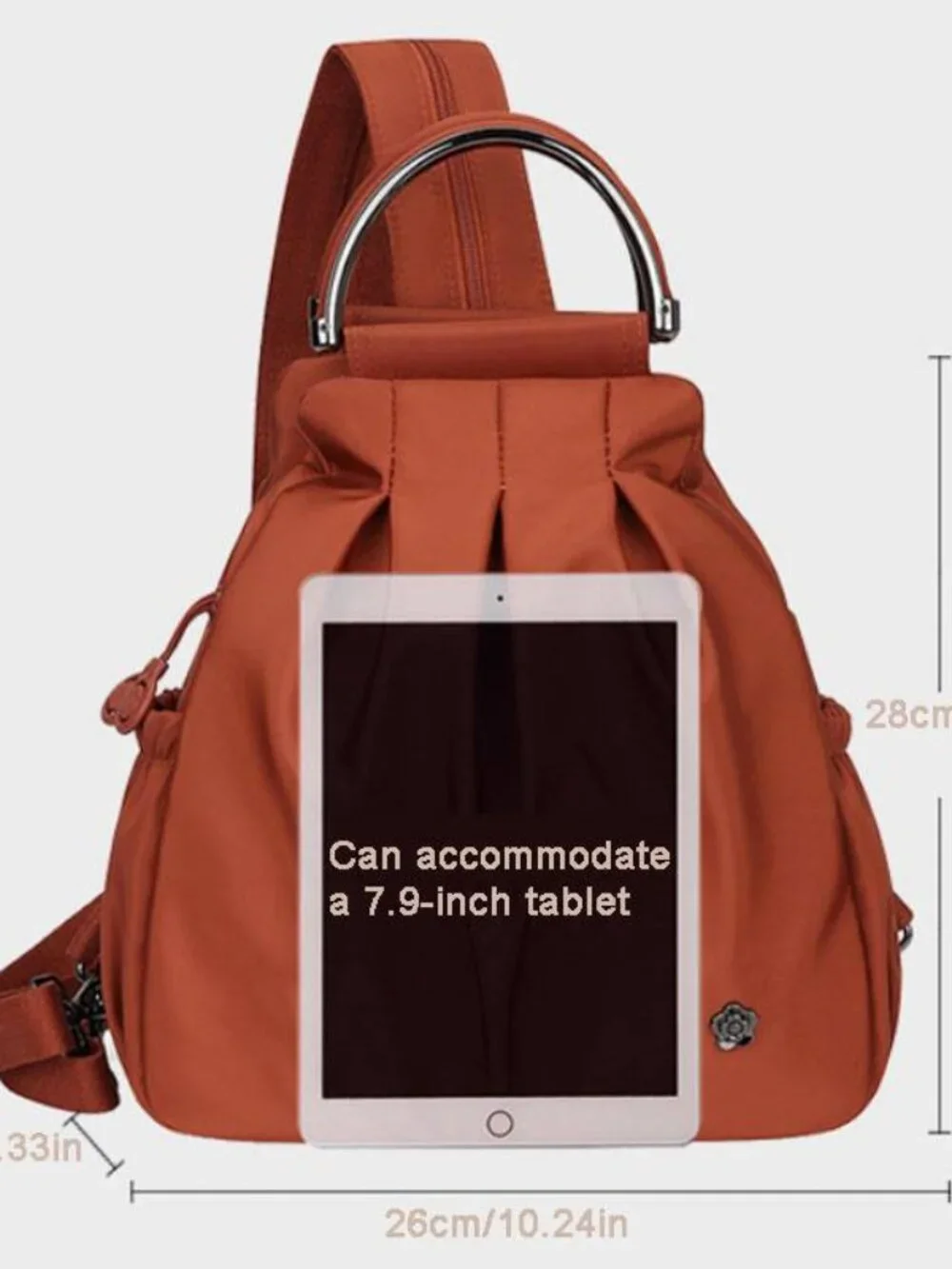 Leisure Backpack with Compartments for Hiking Camping Commuting